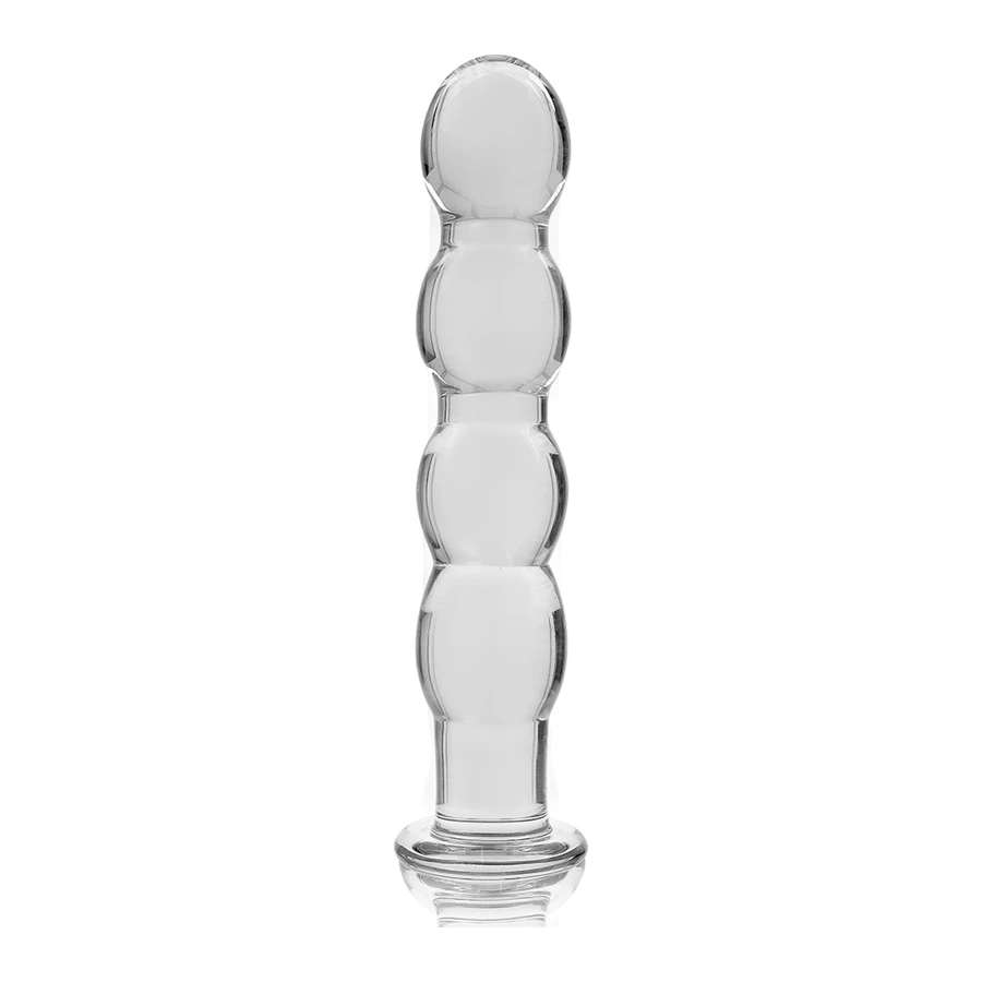NEBULA SERIES BY IBIZA - MODELLO 10 DILDO IN VETRO BOROSILICATO 16,5 X 3,5 CM ROSA